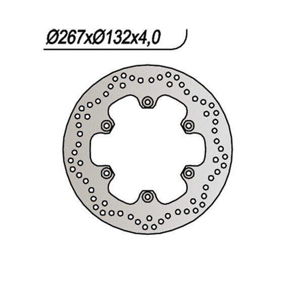 783 NG DISCO FRENO ANT DX o SX per YAMAHA 350 RD LC F (57V/1WT) 1985-1986