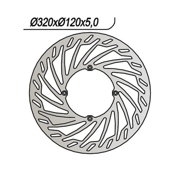 827 NG DISCO FRENO ANT per HUSQVARNA 630 SMR R 2005-2007
