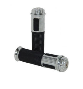 T4 Tune Manopole "COSMIC" silver universali per moto / scooter