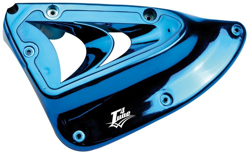 T4 Tune Coperchio cassa filtro blu per Gilera Runner 50 Purejet 2002 - 2011