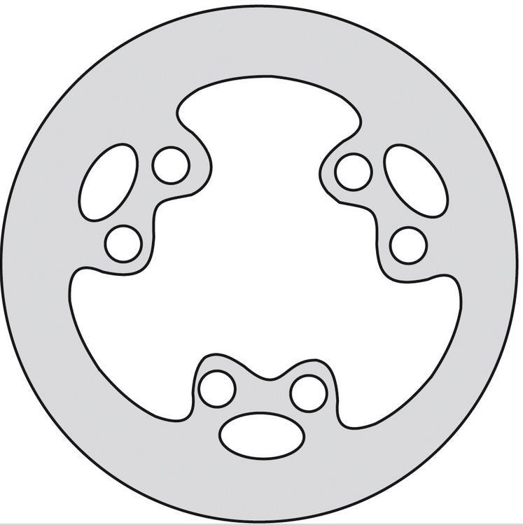 NG Disco freno ant. Ø 185 - 6 fori - Sp. 3mm per Sherco 125-200-250-290 2000-01