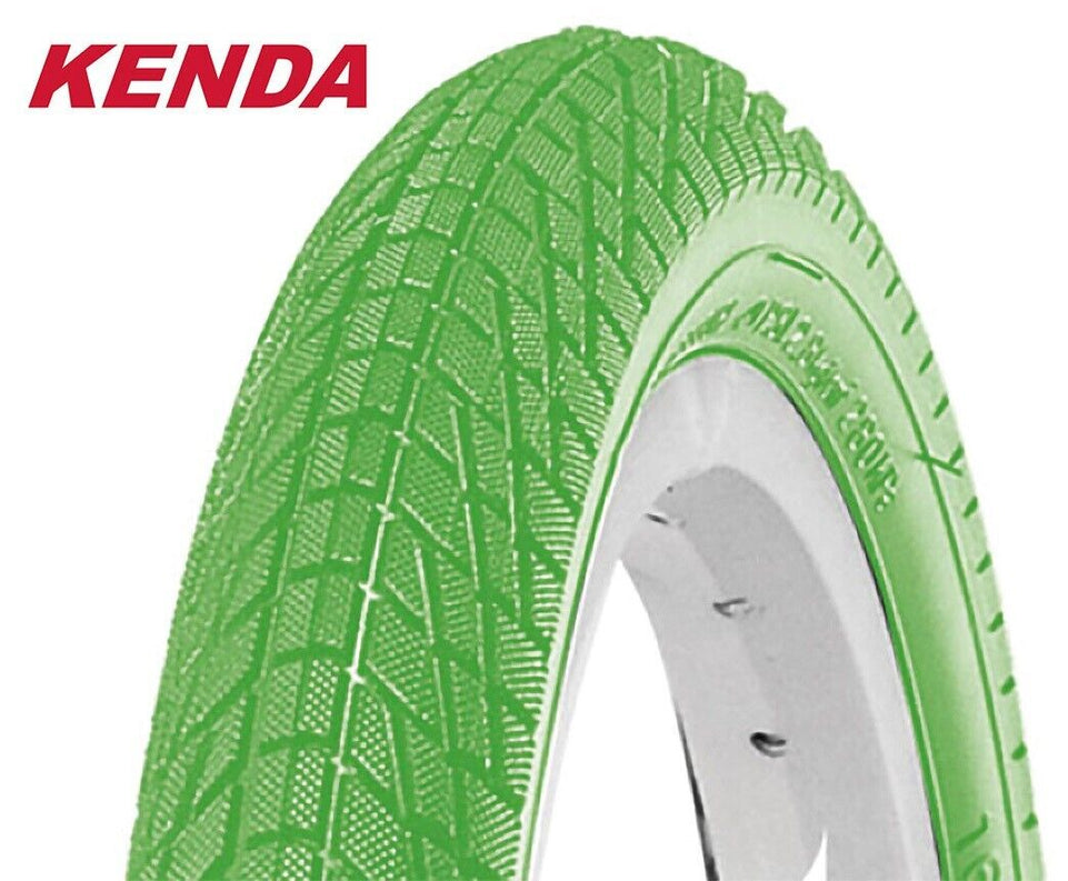 Pneumatico Bici Bicicletta Kenda 20x1.75 BMX K841 green