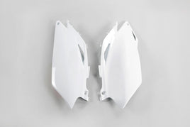 Fianchetti portanumero per Honda CRF 250 R (10) bianchi*