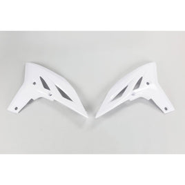 Convogliatori radiatore per Yamaha YZ 250 F (10-13) bianchi