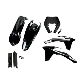 Kit plastiche per KTM 200 EXC (12-13) - colore nero