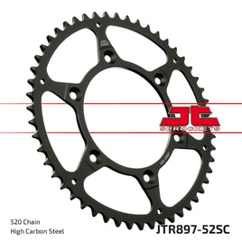 Corona JT acciaio KTM 125 SX (94-24) 52 denti scaricata