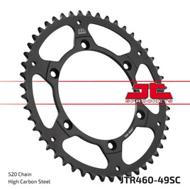Corona JT acciaio Suzuki RMZ 250 (04-06) 49 denti scaricata