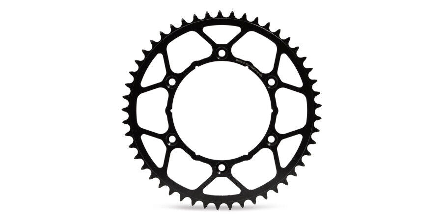 Corona Moto Master acciaio KTM 125 EXC (98-16) 46 denti nera