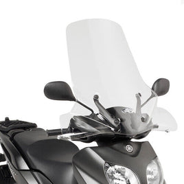 KAPPA Parabrezza Trasparente 65 X 70 Cm Solo Lastra Per MBK Oceo 150 2012-2014