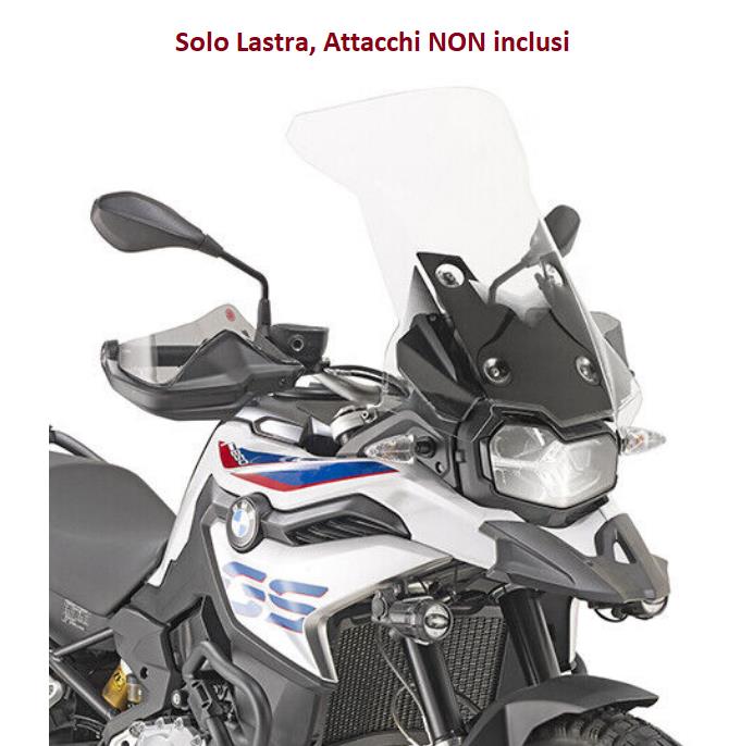 KAPPA Cupolino Trasparente Solo Lastra 54,5 X 49 Cm Per BMW F 750 GS 2021-2023