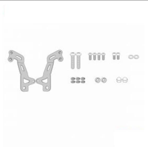 KAPPA Kit Attacchi Per Parabrezza Per Royal Enfield Interceptor 650 2019-2023