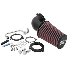 K&N FILTRO ARIA KIT SPECIALE per HARLEY DAVIDSON 883 XL Sportster 2007-2009