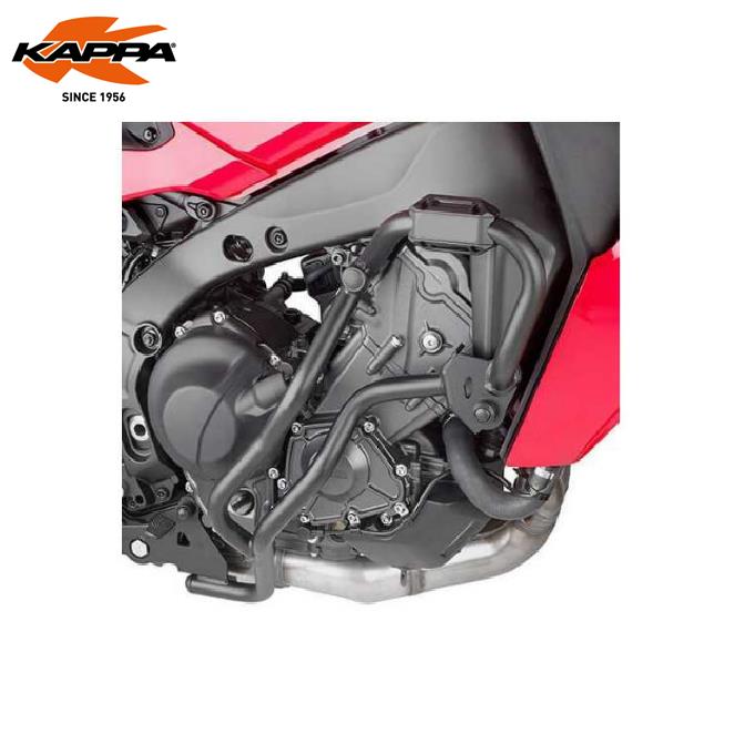 KAPPA Paramotore Tubolare 25mm Nero Protezione Per Yamaha Tracer 9 2021-2023