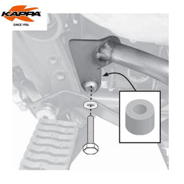 KAPPA Kit Montaggio Paramotore KN6401/KN6409 Per Triumph Tiger 800 XR 2011-2017