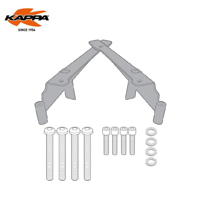 KAPPA Attacco Post. Per Piastra Bauletto Monolock Per Honda PCX 150 2010-2013