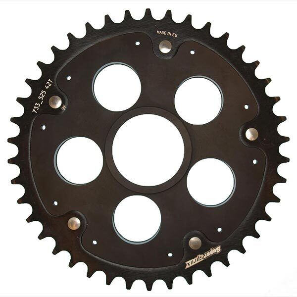 CORONA STEALTH RST-733_525:42-BLK PER DUCATI 996 Monster S4R 2003-2004 - LGMoto SRL