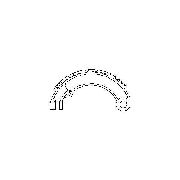 CEPPI GANASCE FRENO POST sb per PIAGGIO 50 Vespa L 1966-1970