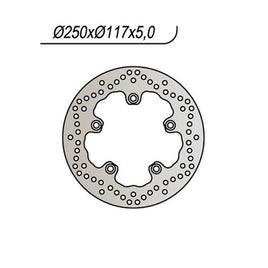 1105 NG DISCO FRENO POST per SUZUKI 650 AN Burgman 2004-2020