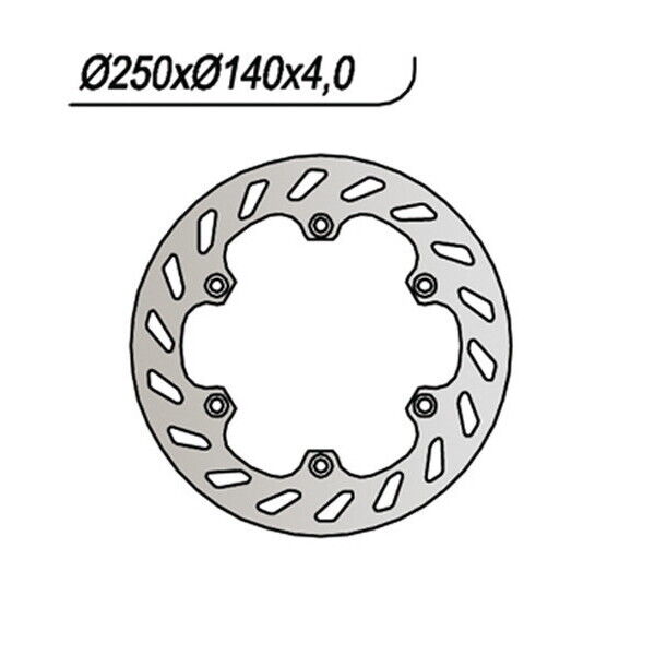 287 NG DISCO FRENO ANT per APRILIA 125 RX (GF/HT/MT) 1989-2000