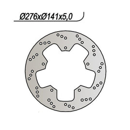 418 NG DISCO FRENO ANT per ITALJET 500 SC 2001-2001