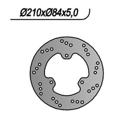 421 NG DISCO FRENO POST per YAMAHA 660 SZR 1995-1997