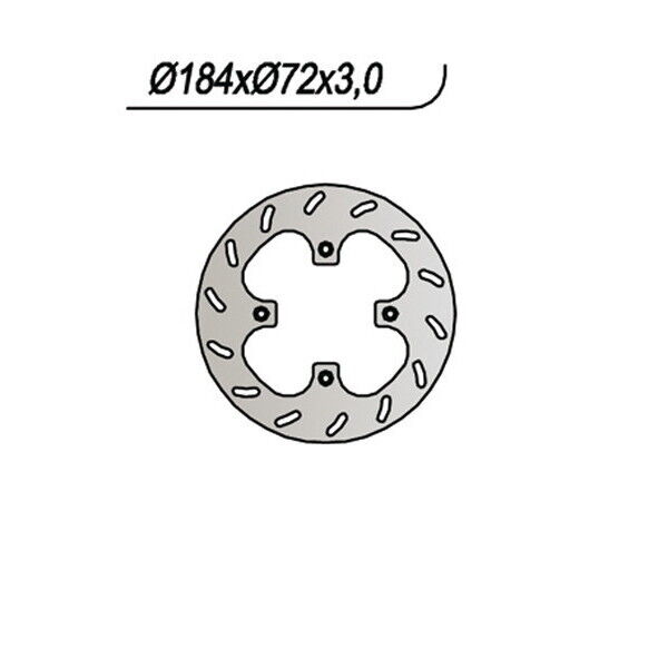 468 NG DISCO FRENO ANT per HM - VENT 50 Baja 15 2001-2002