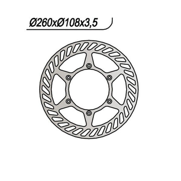 731 NG DISCO FRENO ANT per GAS GAS 515 FSR EC 2008-2009