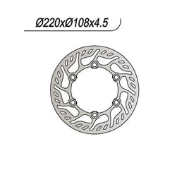 817 NG DISCO FRENO POST per GAS GAS 50 Wild H.P. 2002-2005
