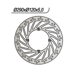 850 NG DISCO FRENO ANT per HUSQVARNA 410 TE E (H710ACY) 2000-2001