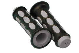 Domino Coppia Manopole Domino scooter universale grigio/nero 120mm