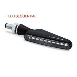 Barracuda Coppia Frecce SQ-LED Sequenziale Universali Omologate Nere