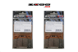 B002-EX ZCOO 2 Coppie pastiglie freno anteriore per BMW F 800 R 2012 2 - LGMoto SRL