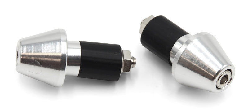 V PARTS Set contrappesi manubrio V PARTS conico alluminio 17.5mm - Rossi, blu, oro, silver, carbon