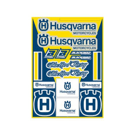 Kit adesivi in crystall universali Blackbird - Husqvarna