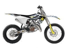 Kit grafiche Husqvarna 85 TC (18-24) Rockstar Energy + Coprisella