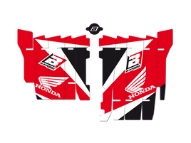 Adesivi griglia radiatore Honda CRF 450 R (17-20) Honda