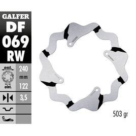 Disco freno Galfer Race posteriore