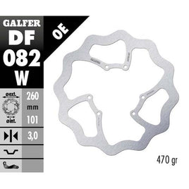 Disco freno Galfer Wave anteriore