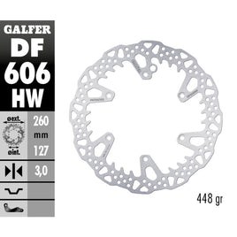 Disco freno Galfer Shark anteriore