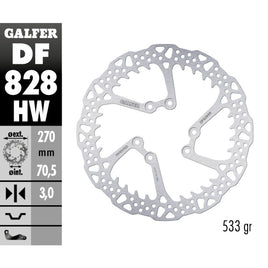 Disco freno Galfer Shark anteriore