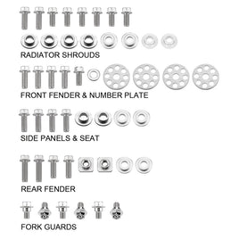 Kit viti plastiche Suzuki RMZ 250 (07-09)