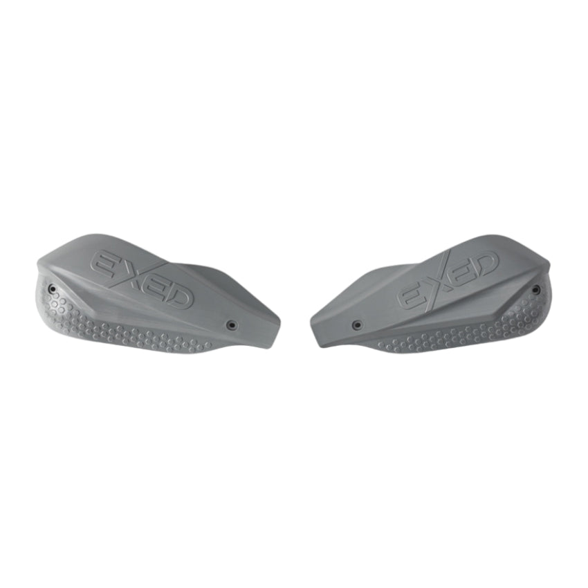 Coppia paramani chiusi Exed per manubrio 28.6 mm grigi