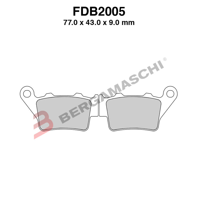 Ferodo Coppia Pastiglie Anteriori + Posteriori per Yamaha Tenere 2019 - 2023