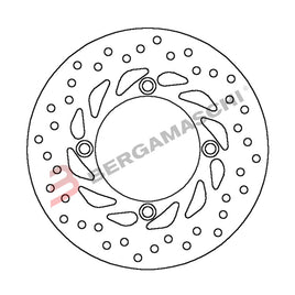Ferodo Disco Freno Posteriore per HONDA SH 150 i 2009 - 2013 - LGMoto SRL
