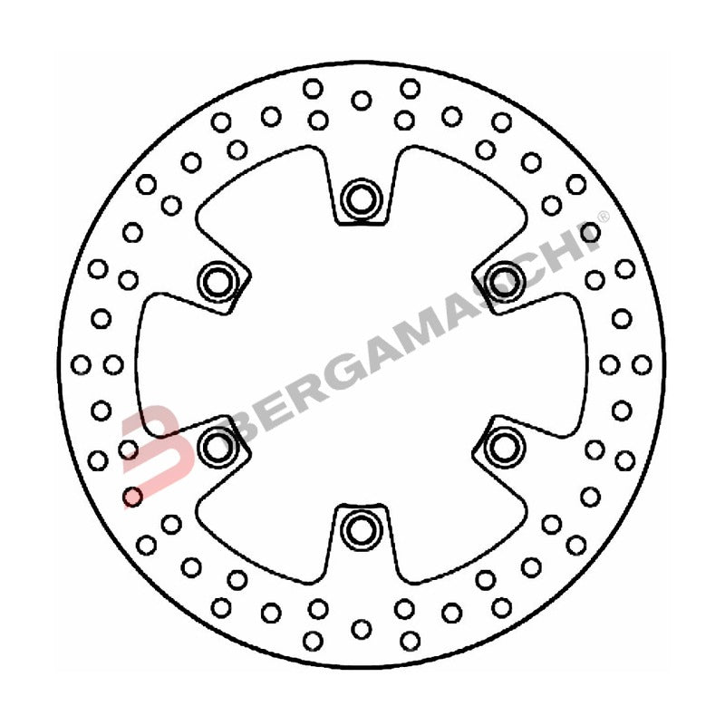 Ferodo Disco Freno Anteriore per Suzuki AN Burgman 400 2000 - 2003