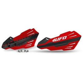 Coppia paramani UFO FERITOIE per attacchi OEM Husqvarna/KTM rossi