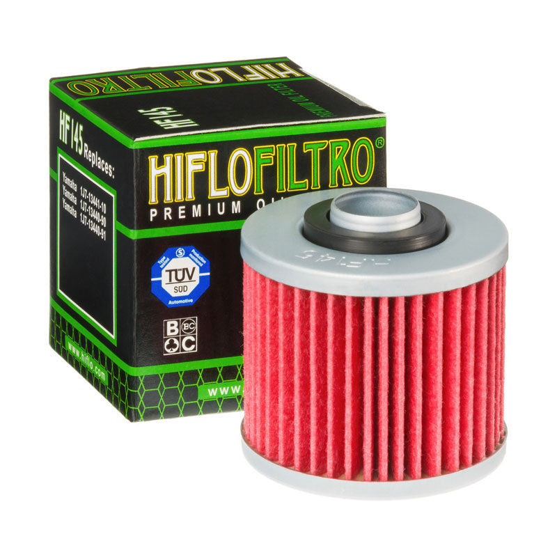 Filtro olio Hiflo HF145 per moto e scooter