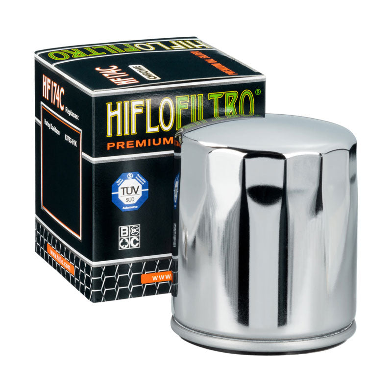 Filtro olio Hiflo HF174C per moto e scooter