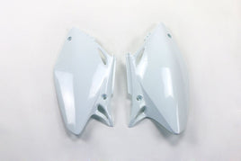 Fianchetti portanumero Honda CRF 450 R (02-04) bianchi*