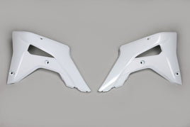 Convogliatori radiatore Honda CRF 450 RX (17-24) bianchi